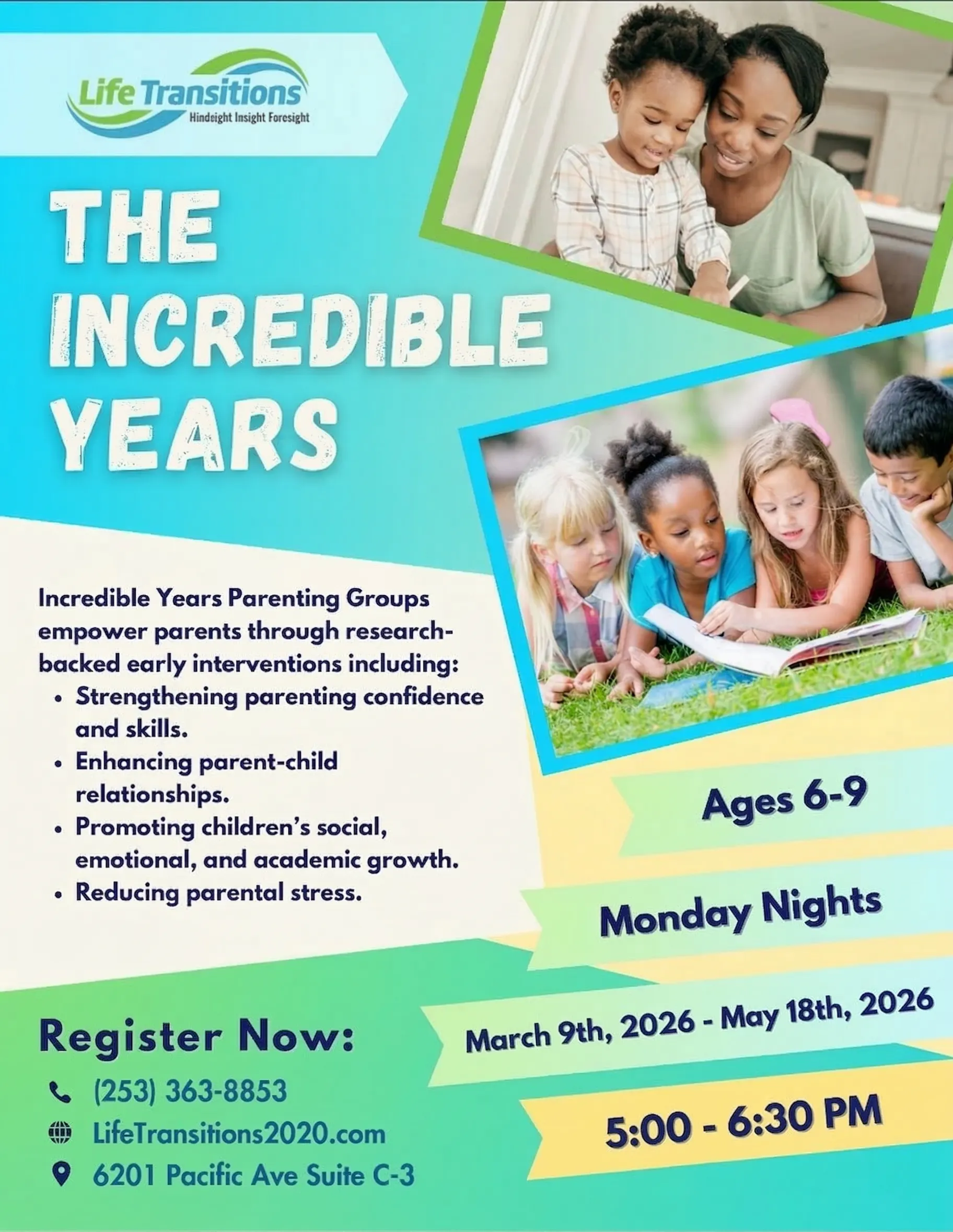 Incredible Years Parenting/Kids Group